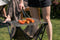 Folding Fire BBQ medium; BLACK
