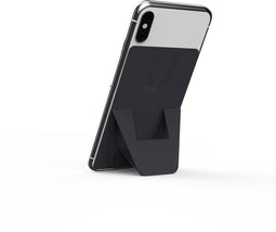 FoldStand Phone +cardholder; DARK GREY