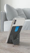 FoldStand Phone +cardholder; DARK GREY