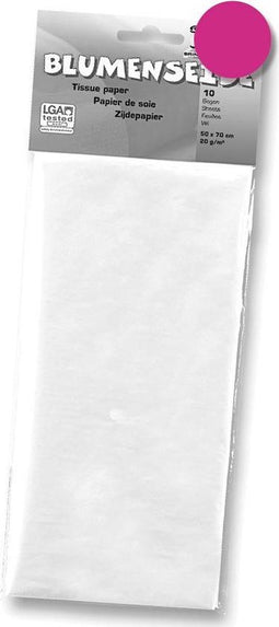 Folia zijdepapier fuchsia