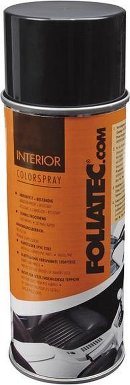 Foliatec Interior Color Spray - glanzend zwart 1x400ml