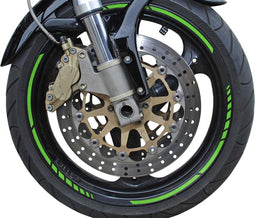 Foliatec PIN-Striping 'Racing' voor velgen Neon-Groen - Breedte = 7mm: 14x 41cm