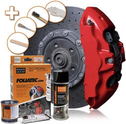 Foliatec Remklauwlakset - racing rosso - 3 Co - FT 2160