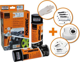 Foliatec Spray Film (Spuitfolie) Set - antraciet metallic 2x400ml