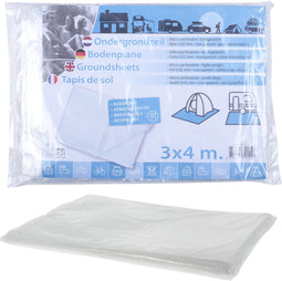 Folie Grondzeil 3x4 m Transparant