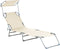 FOLIGNO - Strandstoel - Crème - Polyester
