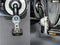 Fom Rom-pedaal Excentrische Crank Rechts Alu. Zilver