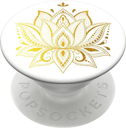 PopSockets PopGrip - Greep & Standaard - 100 keer verplaatsbaar - Goud
