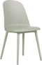 FOMBY - Set van 2 stoelen - Groen - Synthetisch materiaal