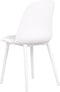 FOMBY - Set van 2 stoelen - Wit - Synthetisch materiaal