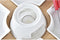 Fondue DKD Home Decor Rood (26,5 x 26,5 x 1,5 cm) (10 pcs)