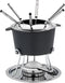 Fondueset Comore Gietijzer, Zwart - Kela