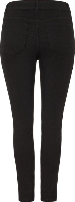 VIJEGGY ANA HW JEGGINGS - Skinny model - Hoge taille - Zwart (BLK/CUR)