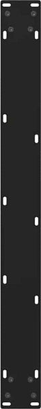 vidaXL - Eettafelpoten - 2 - st - V-vormig - 80x(72-73,3) - cm - staal - zwart
