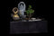 Fontän DKD Home Decor Boeddha Hars Orientaals 29 x 21 x 23 cm (2 Stuks)