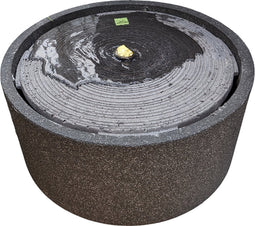 Fontein stone lite black sandstone waterornament I