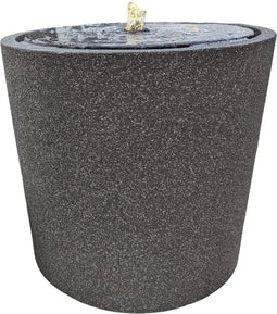 Fontein stone lite black sandstone waterornament