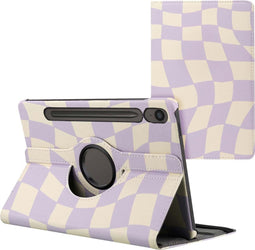 imoshion Tablet Hoes - Geschikt voor Samsung Galaxy Tab S9 11.0 inch FE / Galaxy Tab S10 FE - 360° Draaibare Design Bookcase 2.0 - Dancing Cubes