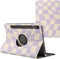 imoshion Tablet Hoes - Geschikt voor Samsung Galaxy Tab S9 11.0 inch FE / Galaxy Tab S10 FE - 360° Draaibare Design Bookcase 2.0 - Dancing Cubes