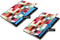 iMoshion Tablet Hoes Geschikt voor Huawei MediaPad M5 Lite 10.1 inch - iMoshion Design Trifold Bookcase - Meerkleurig /Various Colors