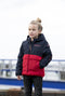 Moodstreet Anorak - Jongens Jas - Rits en verstelbare onderkant - Navy met sporty red - Maat 104