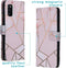 iMoshion Hoesje Geschikt voor Samsung Galaxy A41 Hoesje Met Pasjeshouder - iMoshion Design Softcase Bookcase - Goud / Roze / Pink Graphic