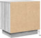 vidaXL - Nachtkastjes - met - LED - - - Set - van - 2 - - - Grijs - Sonoma - - - 50x34,5x50 - cm