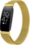 iMoshion Bandje Geschikt voor Fitbit Inspire Maat S - iMoshion Milanees magnetische band met installatiehulp - goud