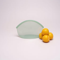Food Huggers Hugger Bag - 900 ML - Juniper Clear - BPA-vrij - Veelzijdig - Vaatwasserbestendig