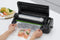 Foodsaver Vacuummeerapparaat Top Line Fresh - RVS - Geïntegreerde rol opslag en foliesnijder