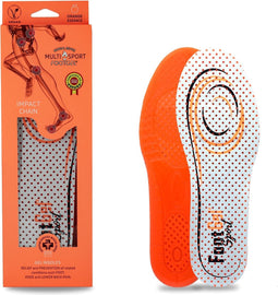 Footgel inlegzolen MultiSport - Sinaasappel geur - Oranje - 43-46