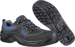 Footguard SAFE LOW 641880-42 Veiligheidsschoenen S3 Schoenmaat (EU): 42 Zwart, Blauw 1 stuk(s)
