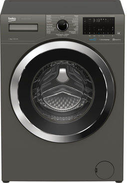 Beko WTV81483MC1 - Voorlader wasmachine - 8 kg - 1400 tpm - Grijs