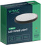 V-TAC VT-8618B-RD-N LED-plafonniere - Ronde plafonniere - IP44 - Zwart - 18 Watt - 1830 Lumen - 6500K