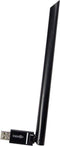 Inter-Tech DMG-19 v2.0 - Wi-Fi 5 USB Adapter - 650 Mbit/s Dual-band 2,4 GHz / 5 GHz - Zwart
