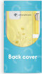 iMoshion Hoesje Geschikt voor iPhone 14 Hoesje Met Koord - iMoshion Siliconen design hoesje met koord - Geel / Flower Yellow