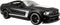Ford Mustang Boss 302 Matt Black