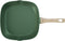 Forest Grillpan – 28 cm – Duurzame grillpan – Steakpan – Groen – Grill pan inductie – Antiaanbaklaag – Geschikt voor alle warmtebronnen - PFOA-Vrij - Met GRATIS panbeschermer