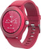 Forever, Gekleurde Bluetooth horloge gezondheid volgen waterdichte meldingen, Rood