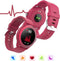 Forever, Gekleurde Bluetooth horloge gezondheid volgen waterdichte meldingen, Rood