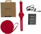 Forever, Gekleurde Bluetooth horloge gezondheid volgen waterdichte meldingen, Rood