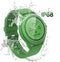 Forever, Gekleurde Bluetooth verbonden horloge gezondheid bijhouden waterdichte meldingen, Groen
