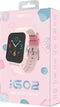 Forever JW-150 IGO 2 - smartwatch voor jongeren met sportactiviteiten en hartslagmeting - Roze