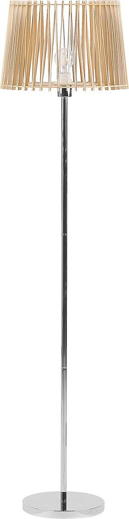 FORGE - Staande lamp - Lichte houtkleur - Metaal