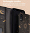 iMoshion Hoesje Geschikt voor iPhone Xr Hoesje Met Pasjeshouder - iMoshion Design Bookcase smartphone - Zwart / Sky Black