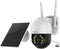Foscam B4 IP Camera - 100% draadloze - 2K/4MP - Nachtzicht - Pan/Tilt - Zonnepaneel - Batterijcamera - Wit