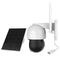 Foscam B4 IP Camera - 100% draadloze - 2K/4MP - Nachtzicht - Pan/Tilt - Zonnepaneel - Batterijcamera - Wit