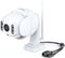 Foscam SD2 Beveiligingscamera - Buitencamera - 360° - Full HD- 2MP - 2weg audio - Pan/tilt zoom - Nachtzicht 50m - Wit