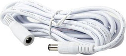 Foscam Voeding Verlengkabel - 3 meter - 12V - Stekker 5.5 x 2.1mm - Wit