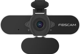 Foscam W21 Webcam - Full HD - Omni directionele microfoon - Mac OS, Linux, Android 5.0, Windows 7 - Zwart